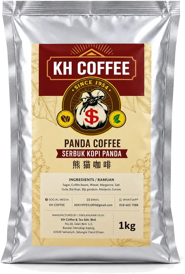 熊猫咖啡粉
