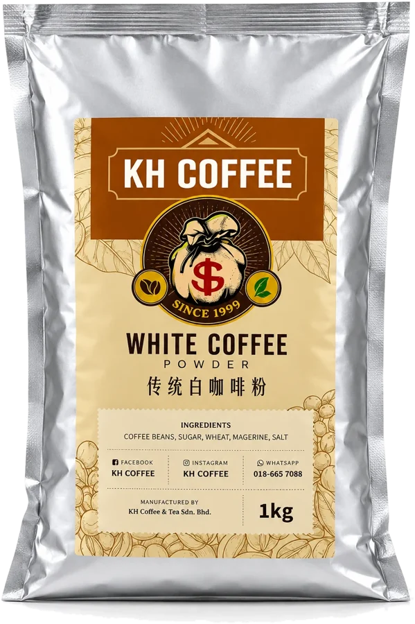 传统白咖啡粉